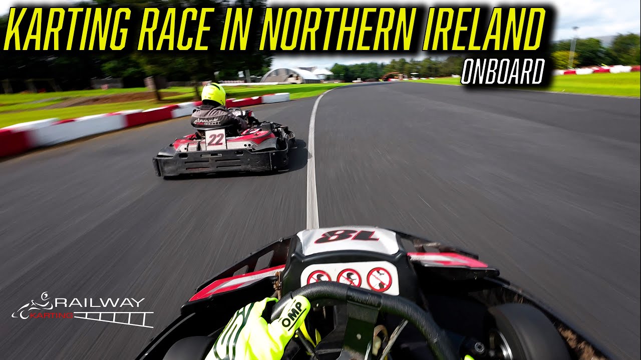 My First Kart Session at Railway Karting - 4k