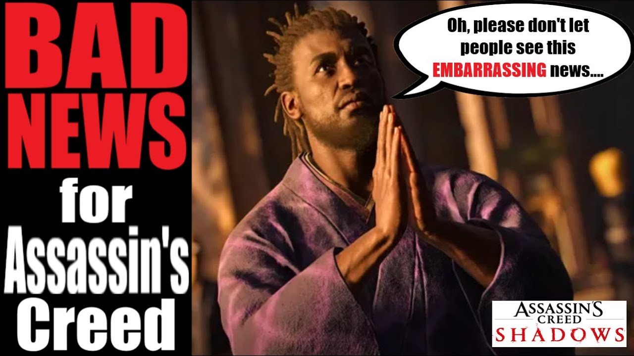 Ubisoft DESPERATE after latest Assassin's Creed Shadows controversy and stock price PLUMMETS