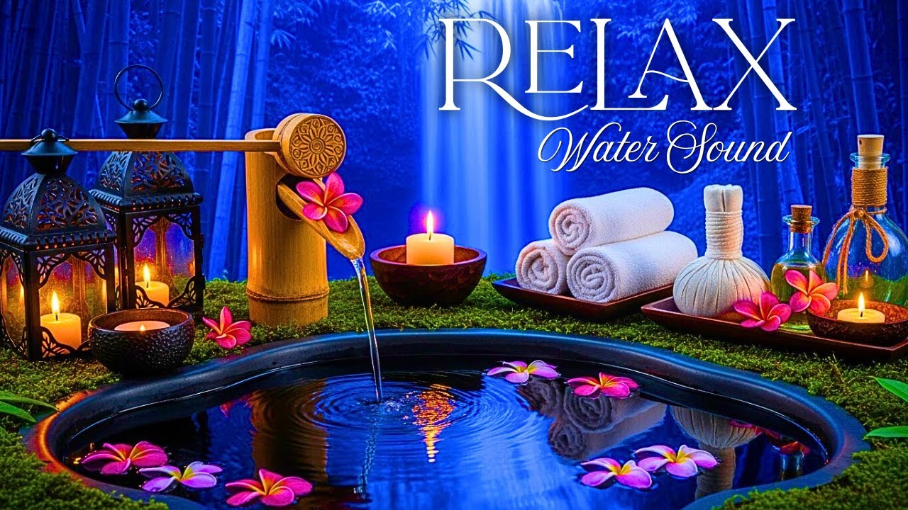 Relaxing Music with Water Sounds for Stress Relief 🌿 Relieve depression