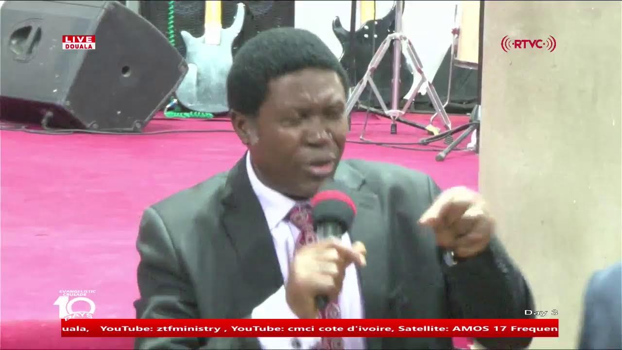 EN DIRECT DE DOUALA - CROISADE  EVANGELIQUE A DOUALA - JOUR 3