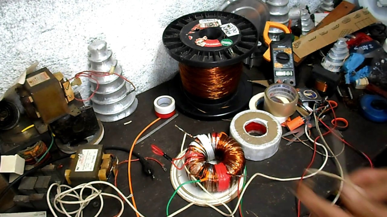 como fazer seu Próprio transformador toroidal com moto de geladeira