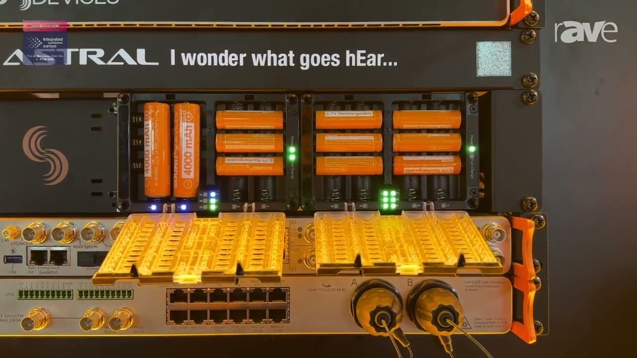ISE 2026: Sound Devices Demos Astral PowerStation Charging System
