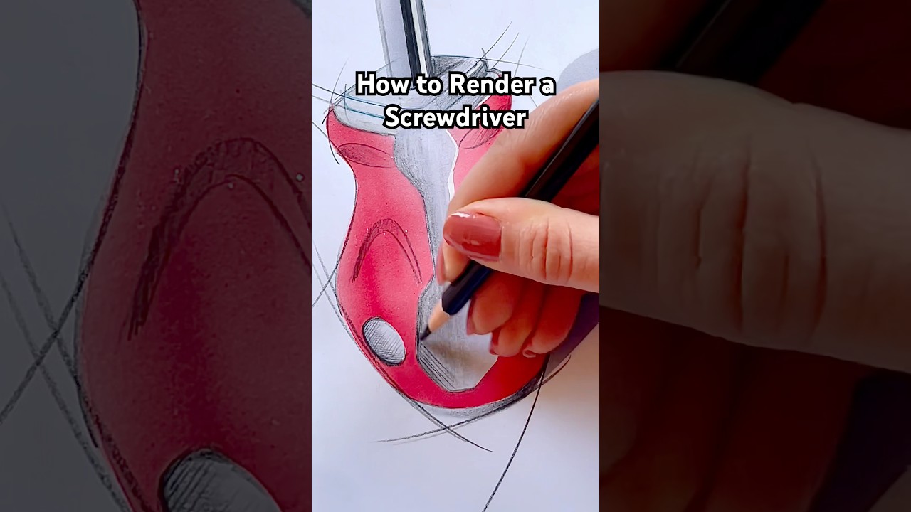 How to Screw a Screwdriver #drawing #illustration #sketch #artist #industrialdesign