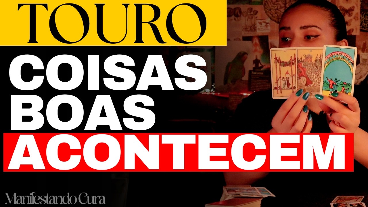 ♉ TOURO - SORTE 🍀 O UNIVERSO TRABALHA AO SEU FAVOR 🌟 HORA DE DECISÕES BEM ACERTADAS🔮