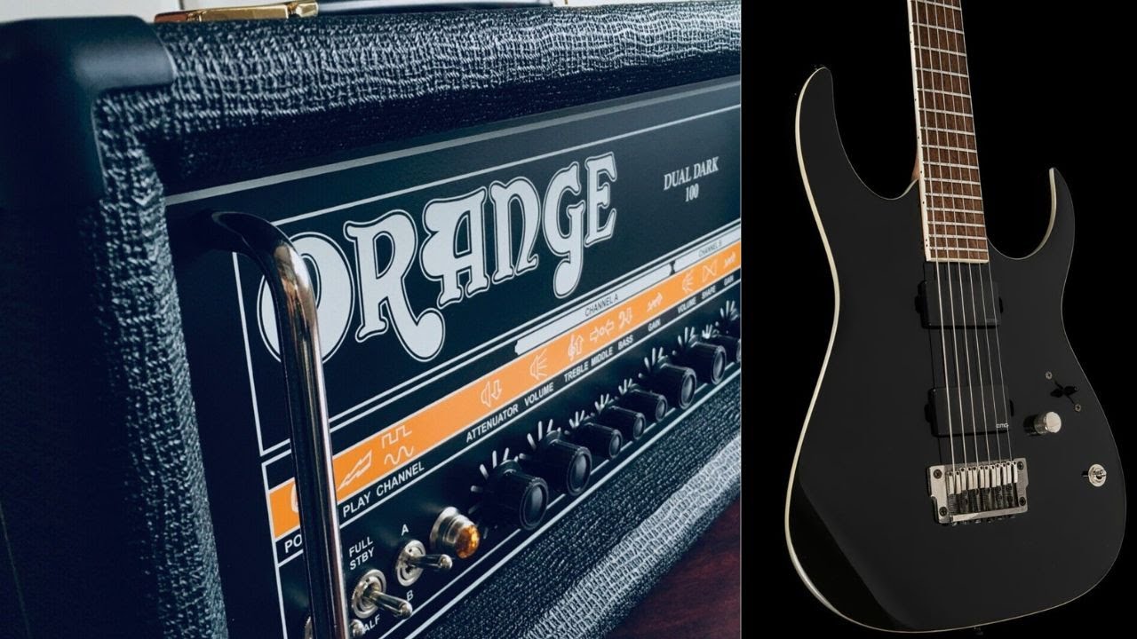 Ibanez RGIB6 Baritone Demo - ORANGE DUAL DARK 100