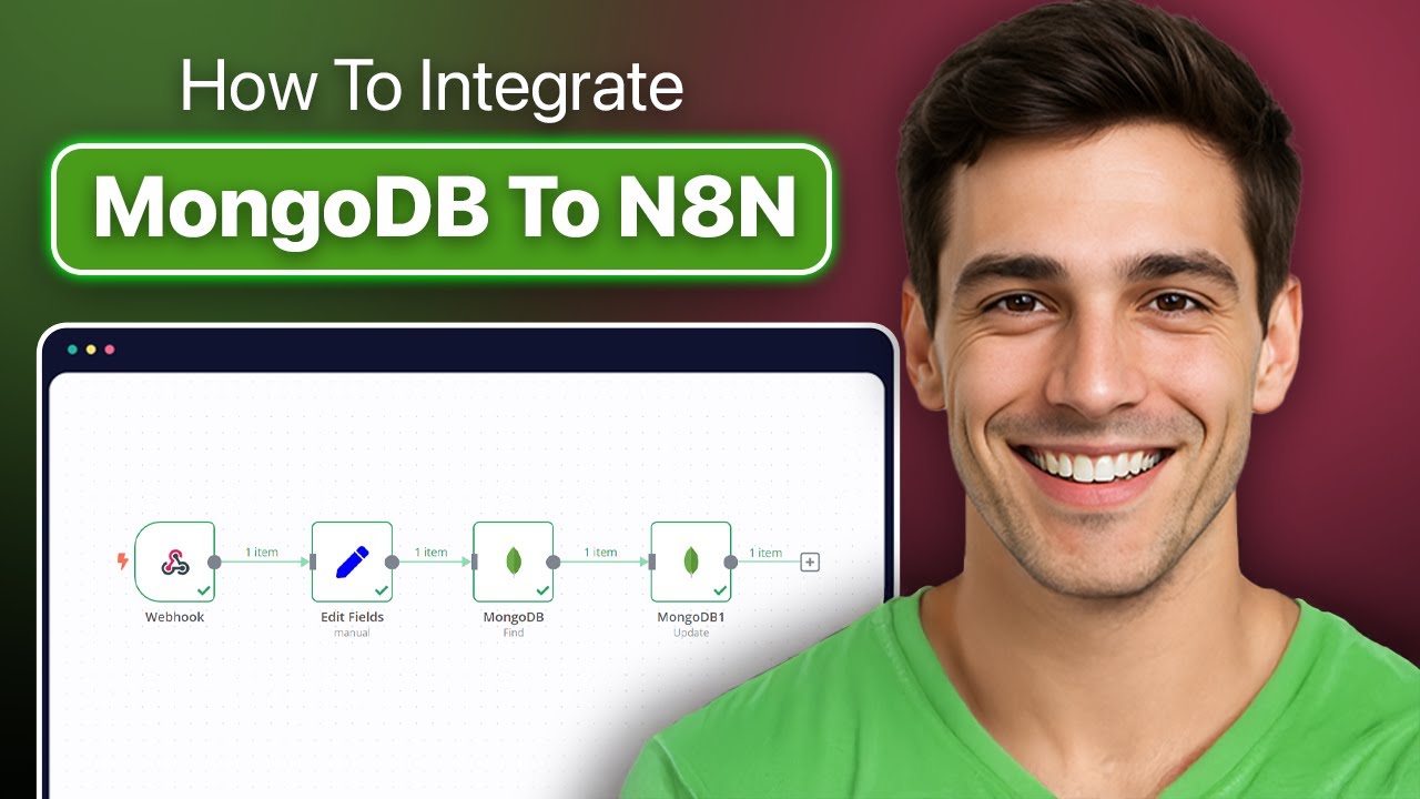 How To Connect MongoDB To N8N - Step By Step (2025 Guide)