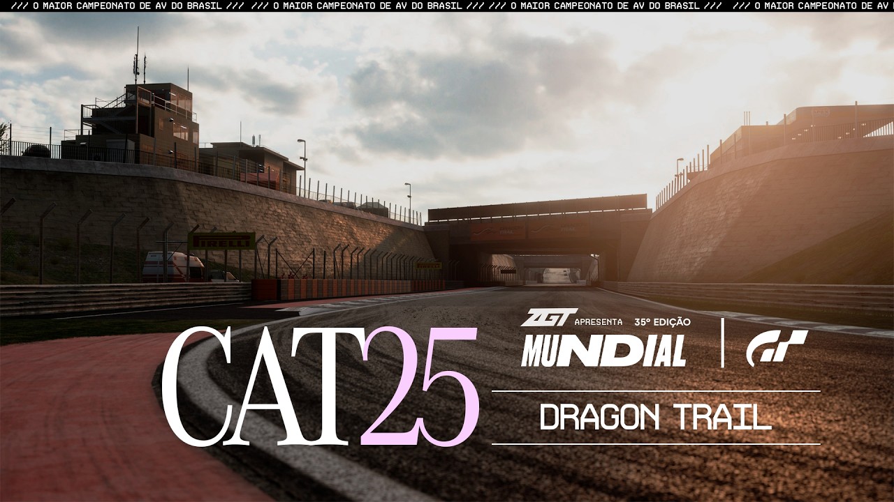#LIGA #ZGT #CATEGORIA 25 - 35º #MUNDIAL - #GT7 - 2ª ETAPA #DRAGON #TRAIL #JARDINS (#Temporada 35)