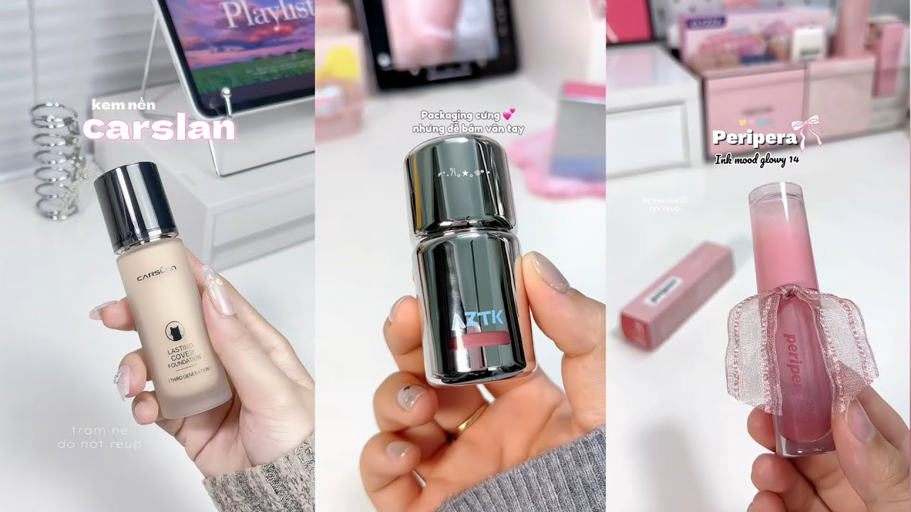 [BEAUTY HAUL] REVIEW ĐỒ MAKE UP TRÊN TIKTOK P2/ luna grace