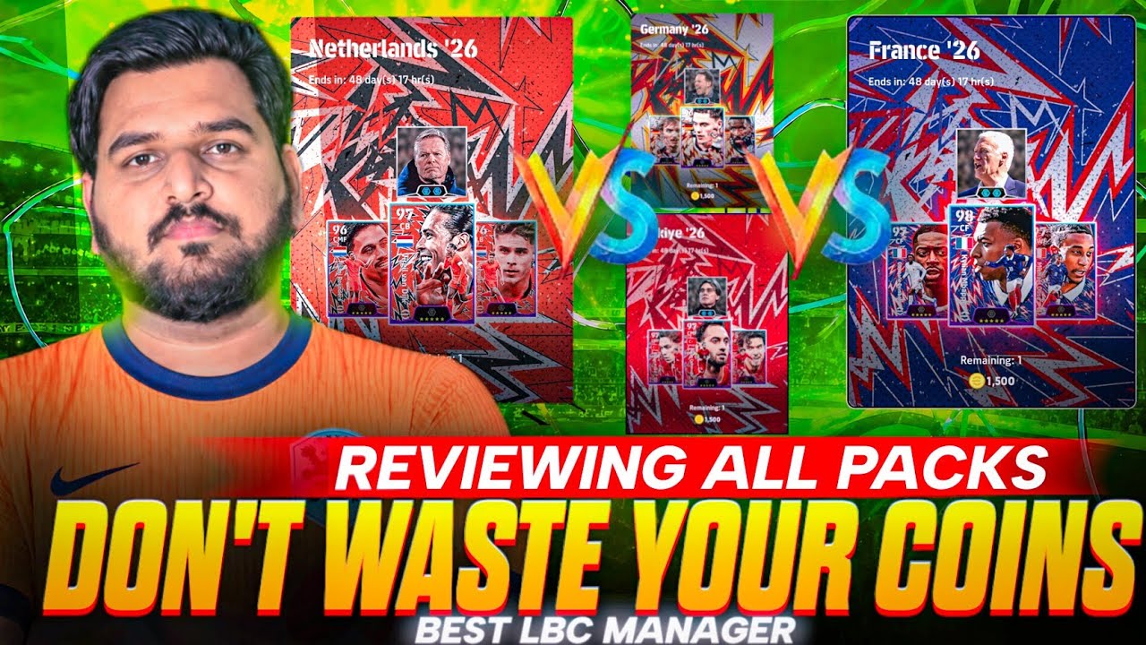 Best Manager Pack To Sign From New National Team Pack In EFootball 26 | Dont Waste Your Coins In It