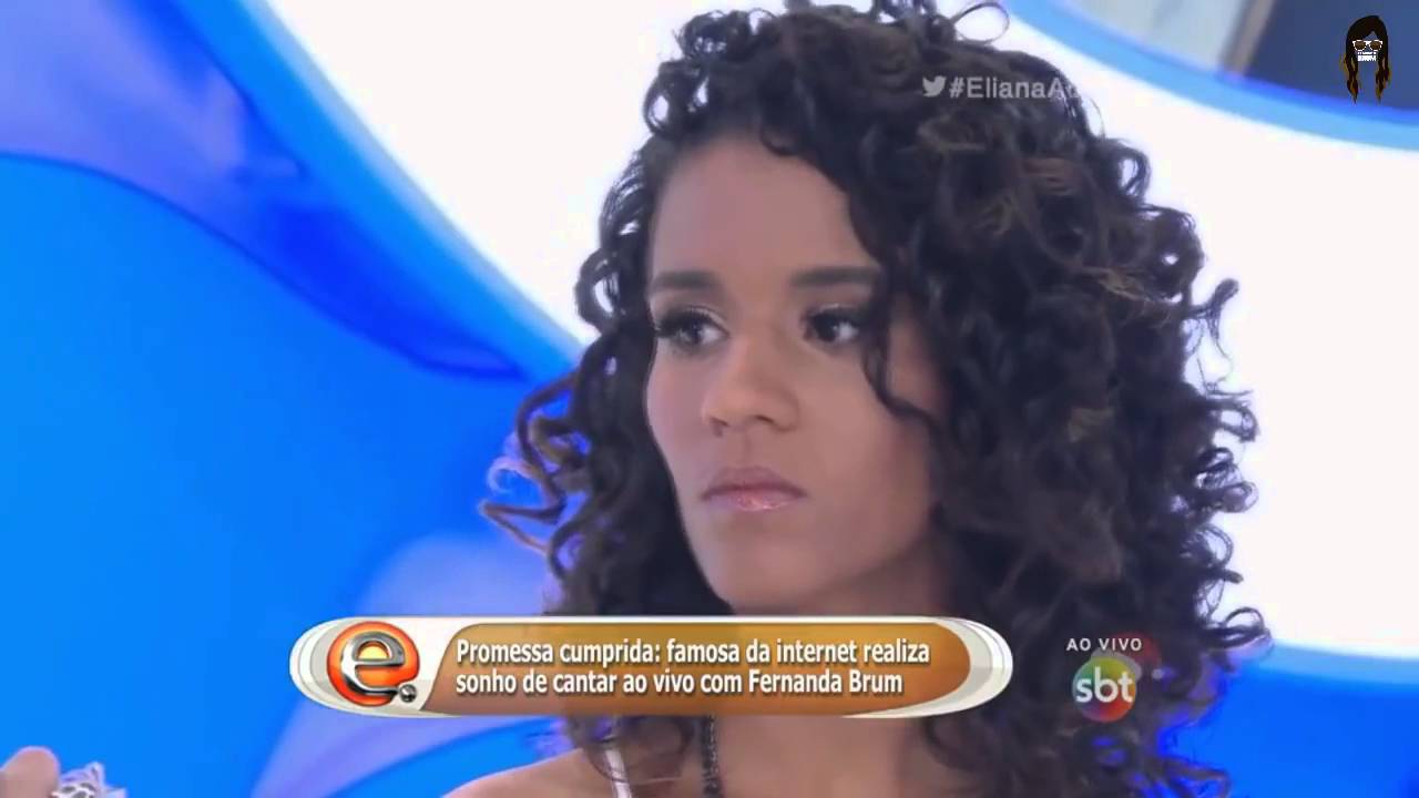 Fernanda Brum realiza sonho de Rebeca Silva na Eliana