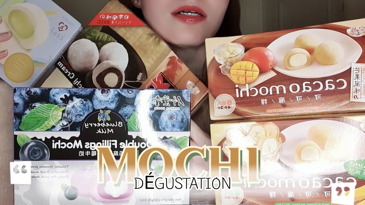 ASMR: DÉGUSTATION MOCHI 🍡 [10 SAVEURS DIFFÉRENTES!!!]