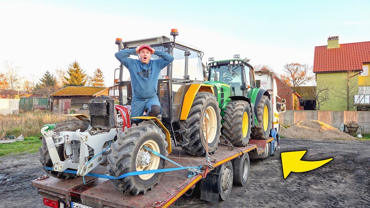 ŻARTY SIĘ SKOŃCZYŁY.. URSUS C-360 I JOHN DEERE JADĄ DO NAPRAWY
