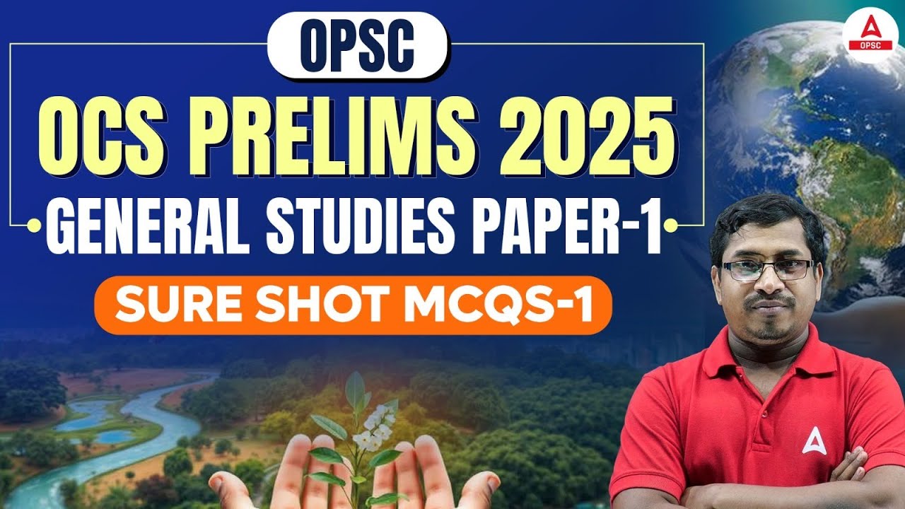 OPSC OAS Exam Preparation | OPSC OCS General Studies Paper 1 | Sure Shot MCQs 1 by Rabi SIr