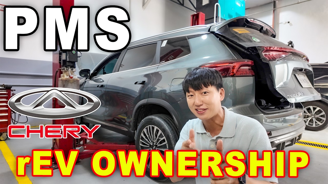 Первое техобслуживание моего Chery Tiggo 8 Pro e+ 2026 года