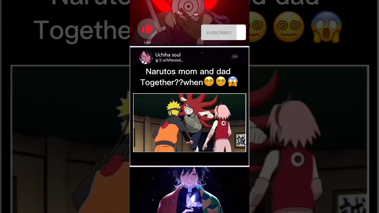 Narutos mom and dad alive??🥶🦊😵&zwj;💫 what do you think? #naruto #anime #shorts
