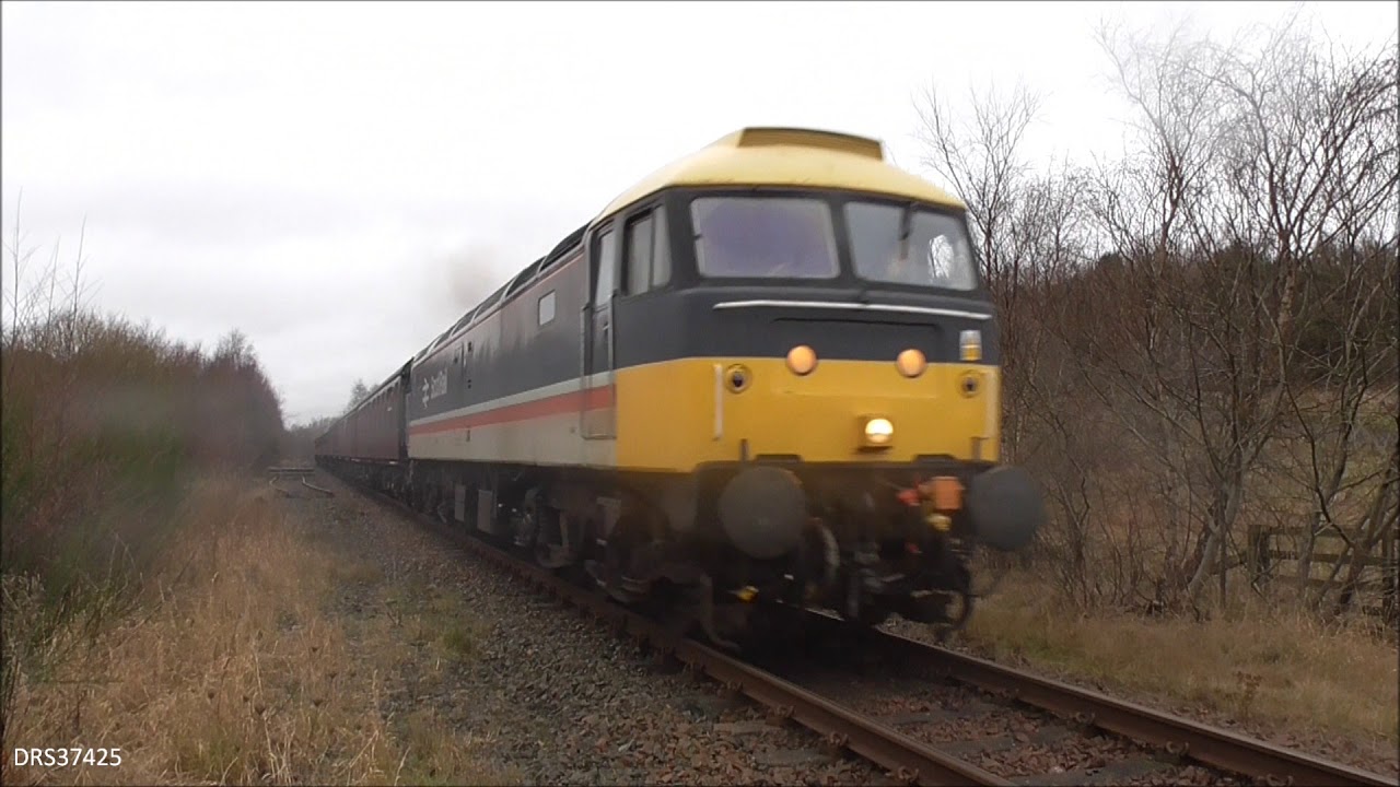 Brush Class 47 'Thrash' in Scotland 2015 - 2018