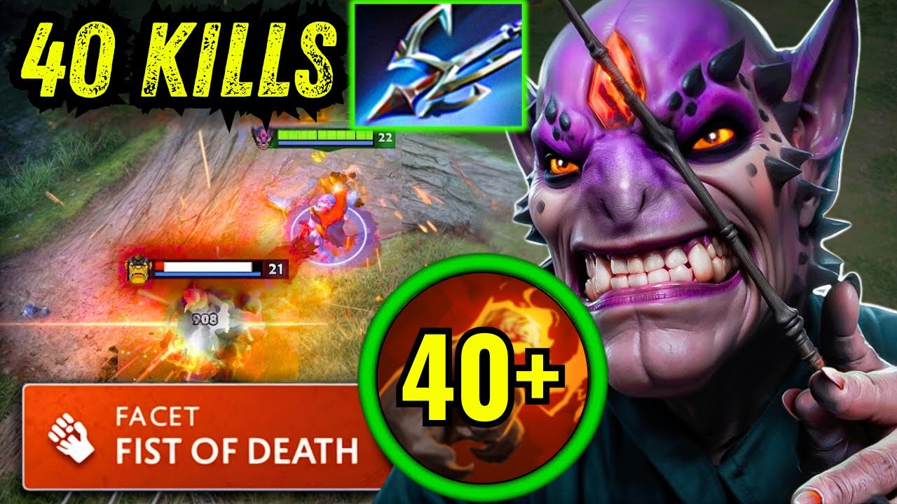 Right Click Harpoon 39Kills Insane Burst Melee Right Click Builds 🔥 Lion Dota 2