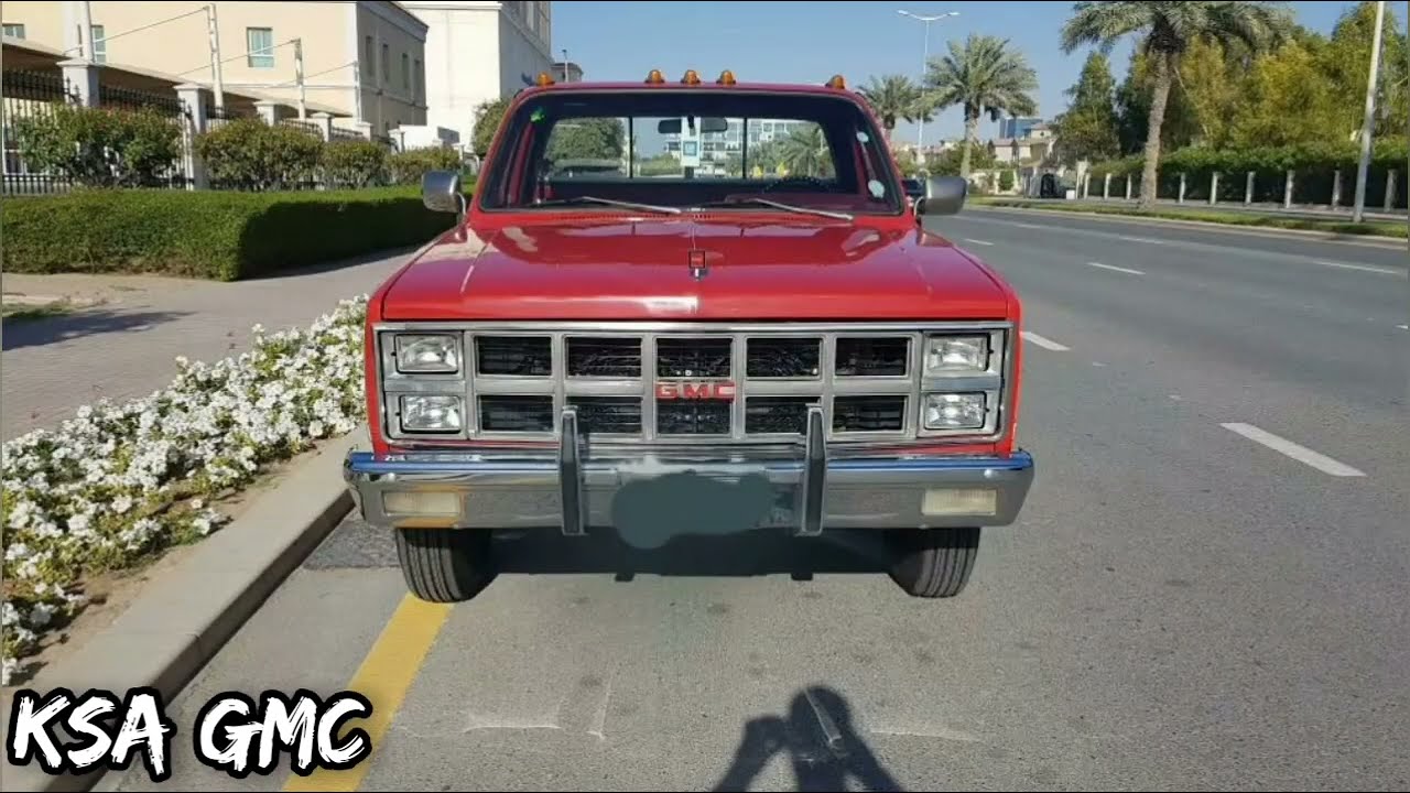 للبيع جمس سييرا 1982 مكينة 454 قير عادي 🔥