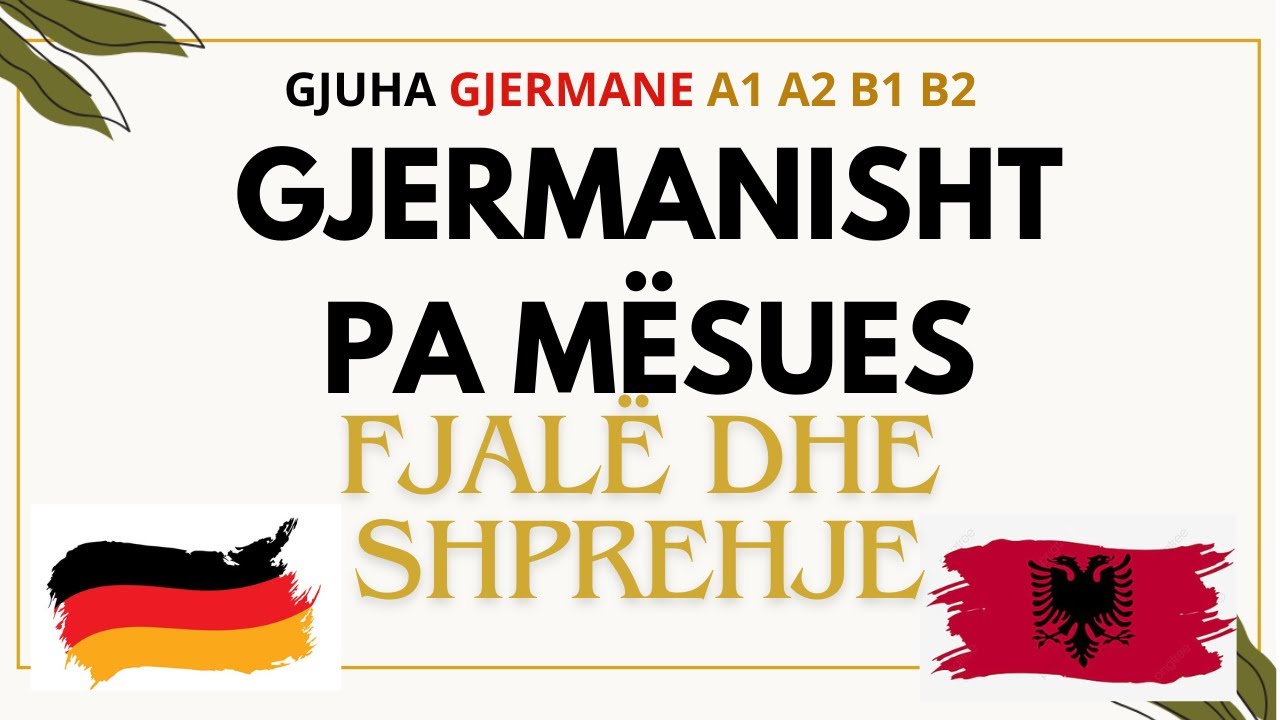 2 Ore Fjale dhe Shprehje - Gjermanisht Pa M&euml;sues A1 A2 B1 B2