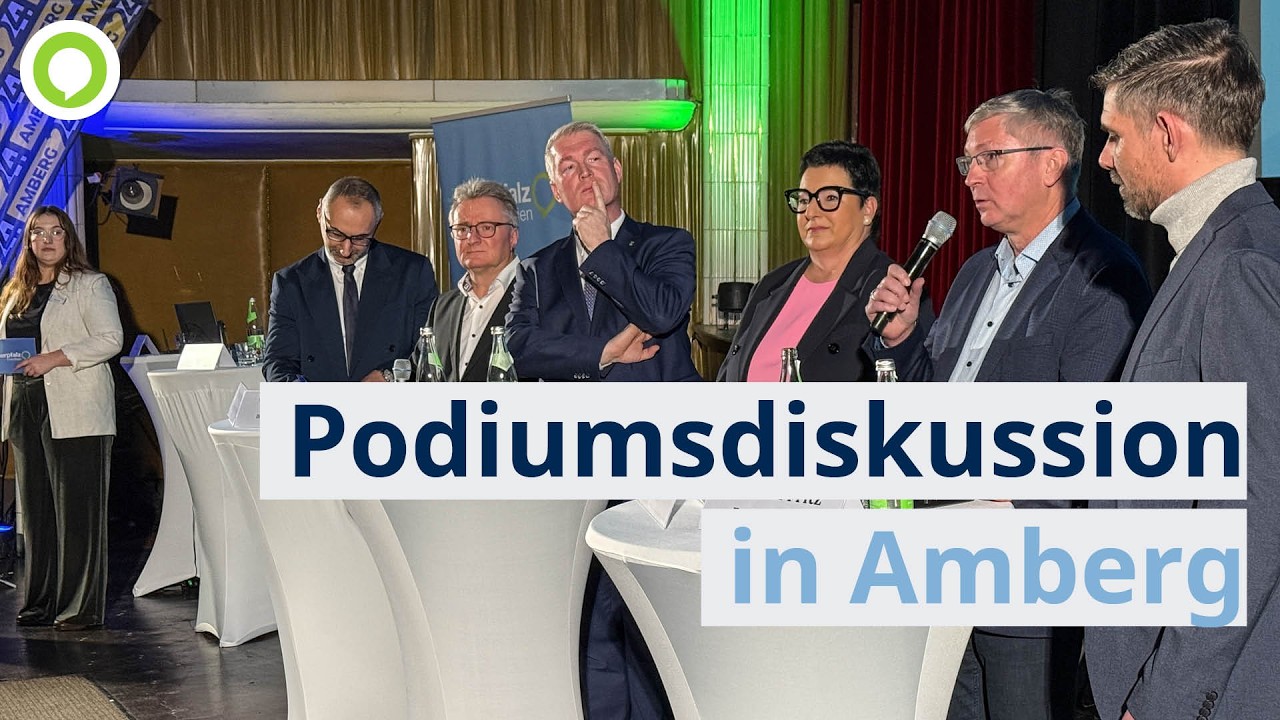Amberger Oberbürgermeister-Kandidaten diskutieren vor ausverkauftem Haus