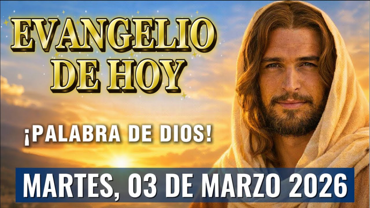 Evangelio de Hoy Martes 3 de Marzo 2026 | Mateo 23, 1-12 | El que se humilla será enaltecido