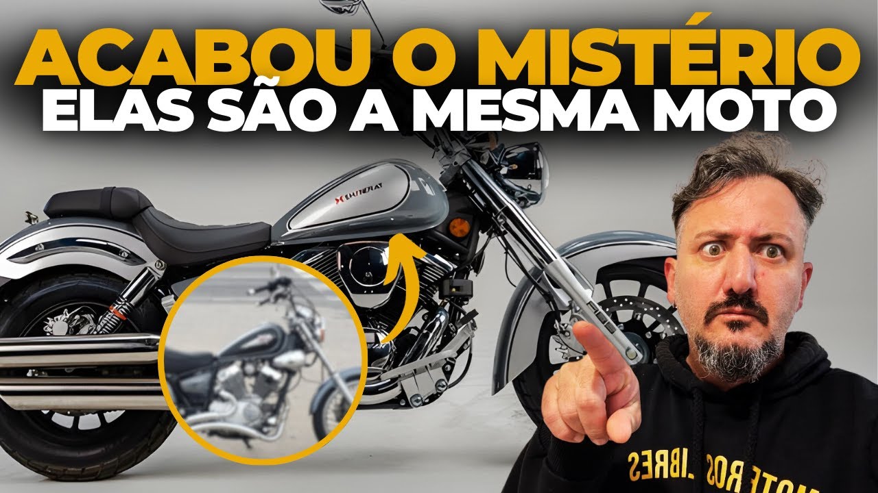 Acabou o Mistério: Nova Denver e Virago 250 são a MESMA MOTO