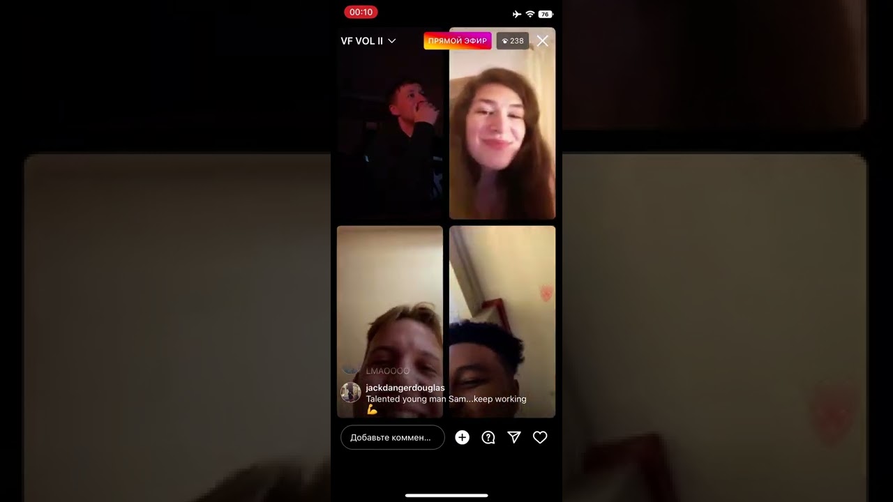Sam Gellaitry live instagram