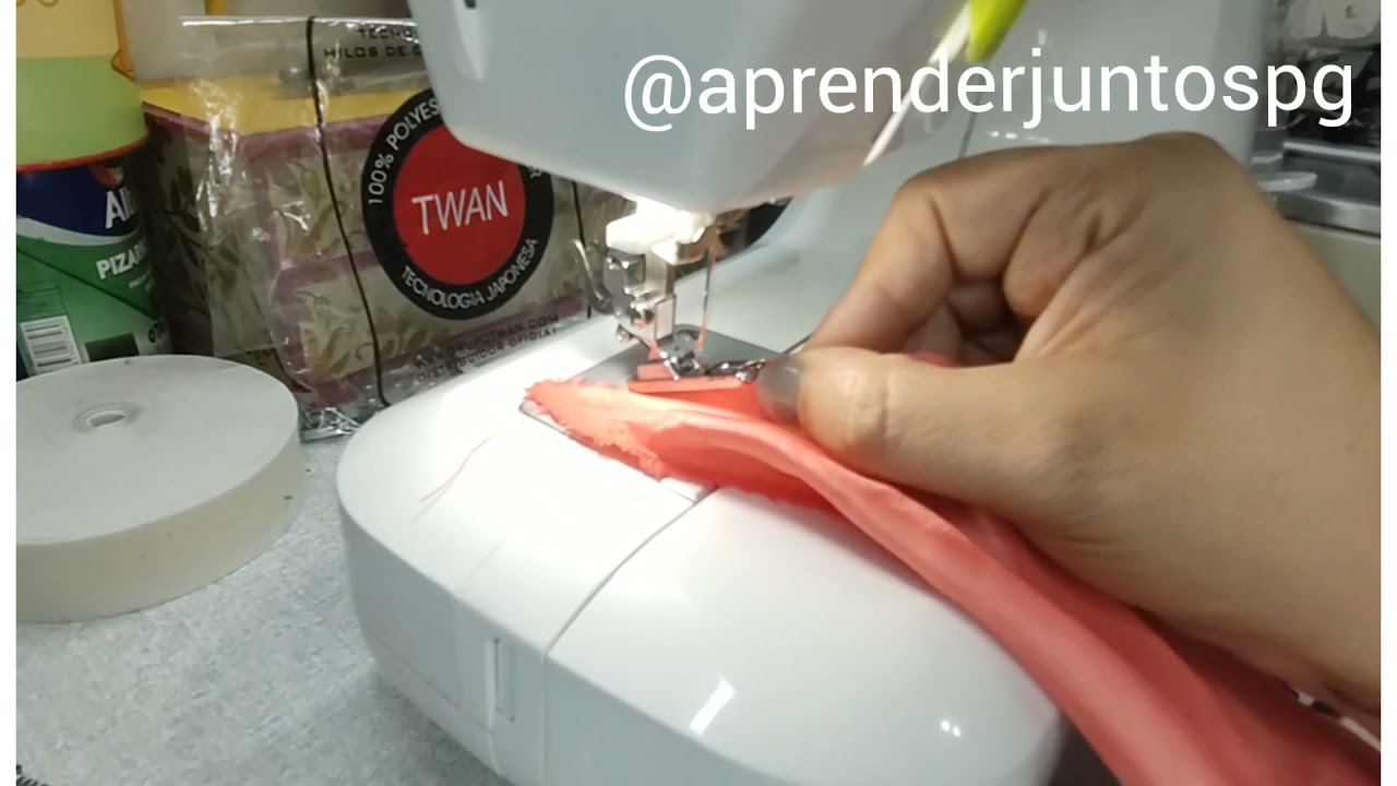 APRENDE A USAR EL PRENSATELA RULOTE O DOBLADILLO PARA MAQUINA FAMILIAR