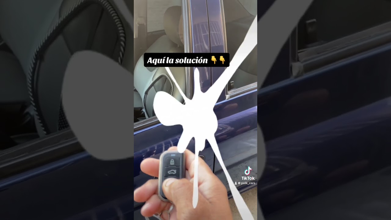 Falla de cierre centralizado auto Toyota yaris
