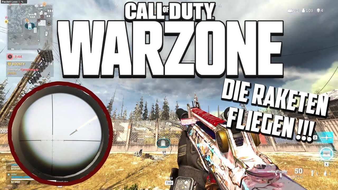 Die RAKETEN FLIEGEN über VERDANSK in WARZONE !!!