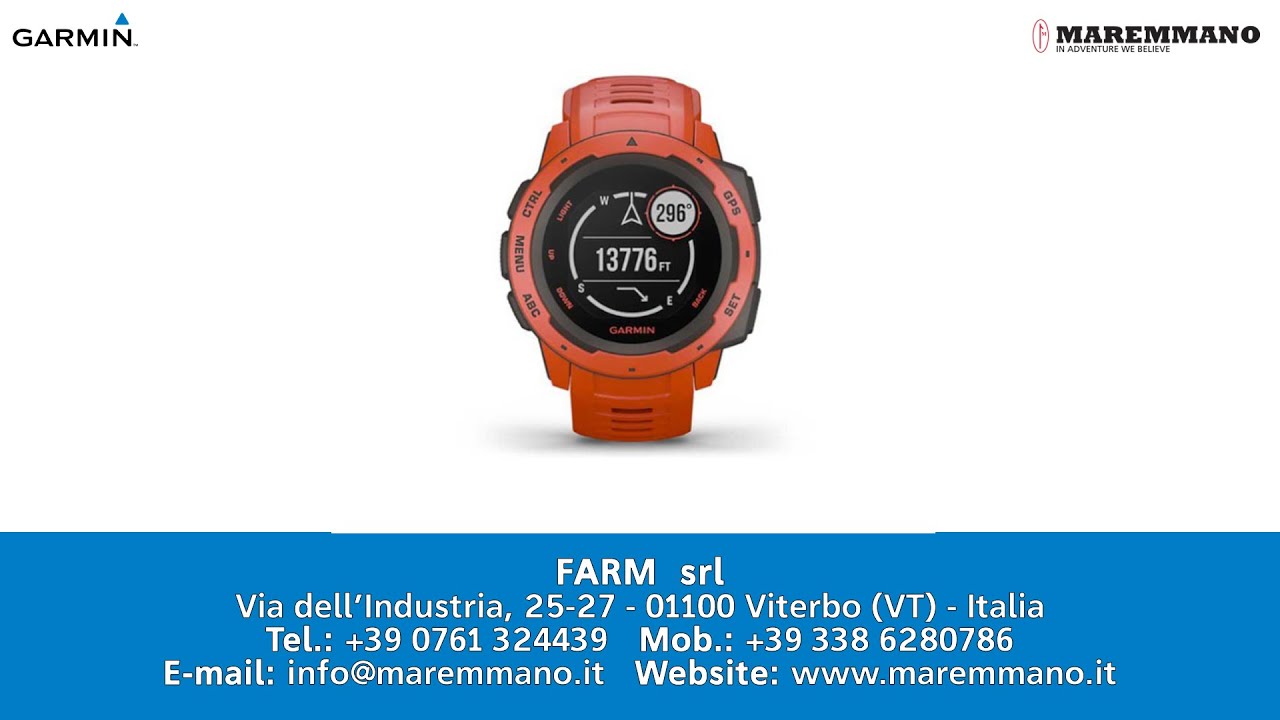 Collegare orologio Istinct a palmare | Maremmano.it