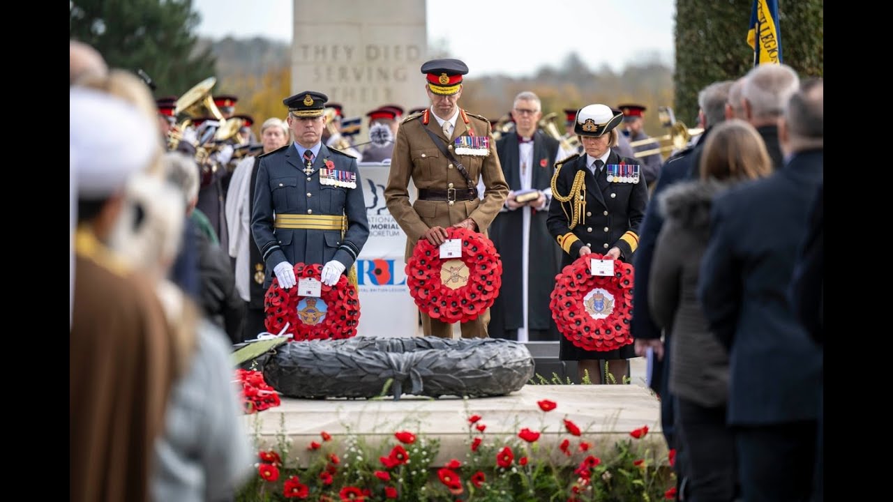 Armistice Day Service 2024 | National Memorial Arboretum