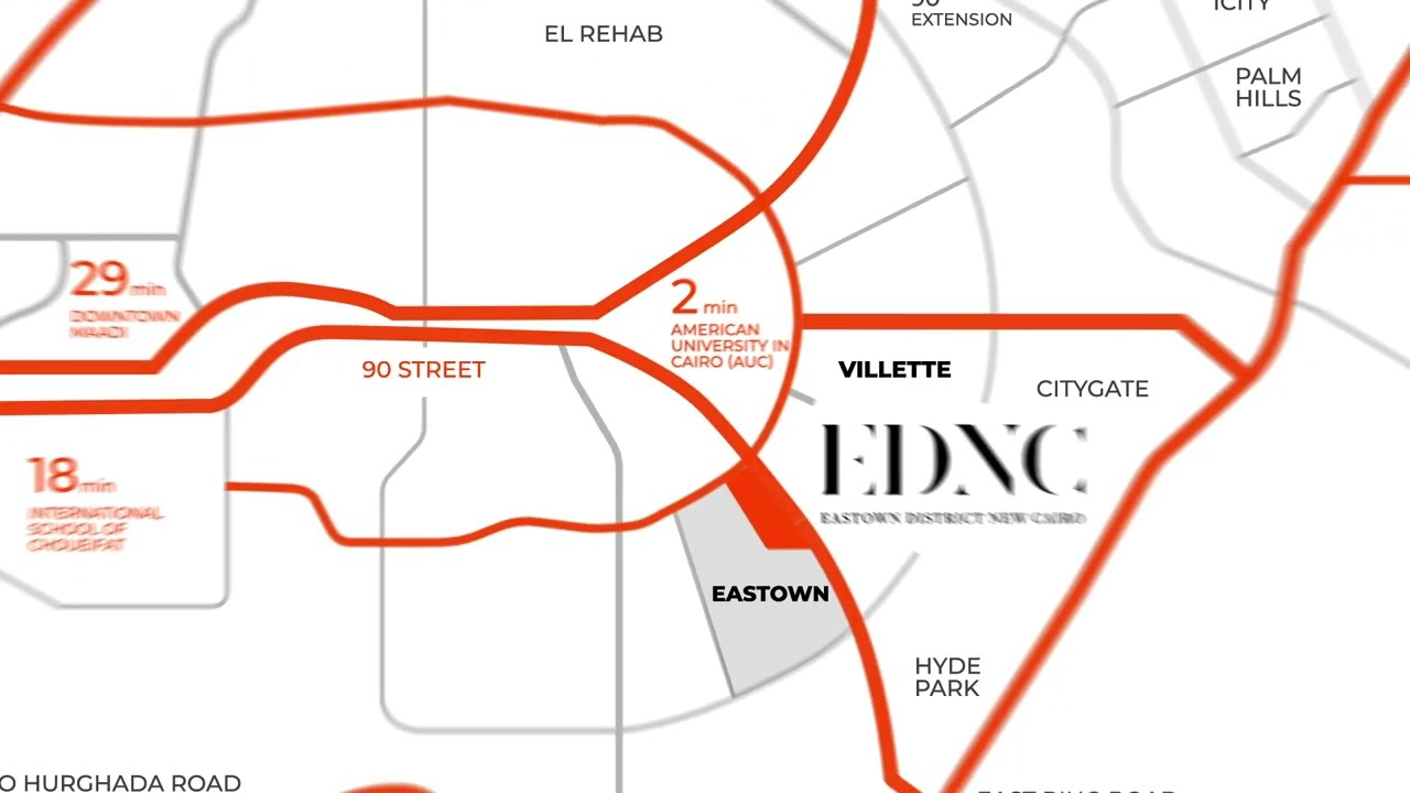 EDNC Location Map