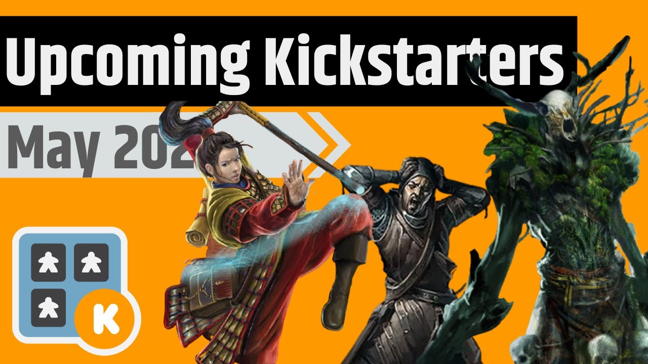 Upcoming Kickstarter Board Games - May 2021 - The Witcher, Hoplomachus, On Mars & More