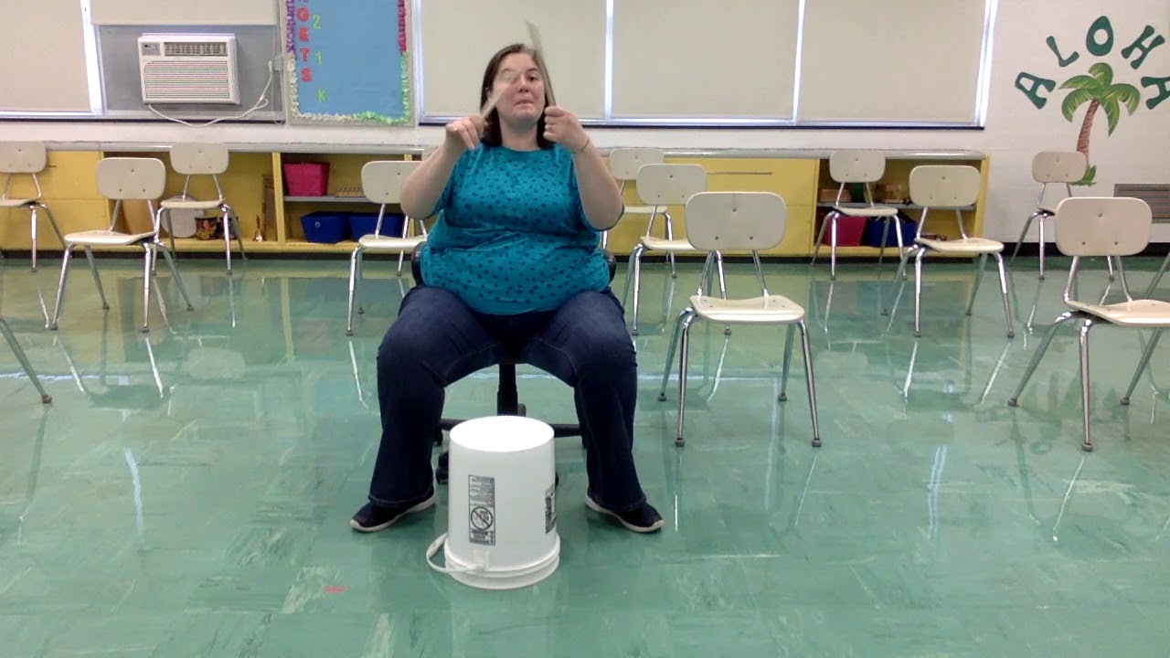 Jingle Bell Rock bucket drumming