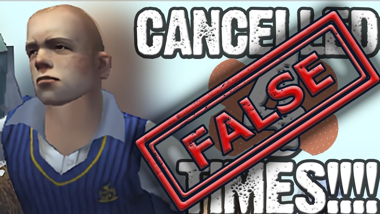 Bully 2 WASN'T Cancelled For a 4th Time!