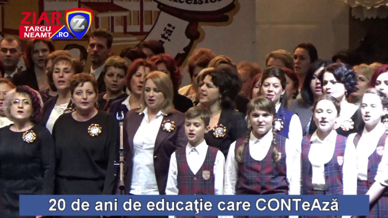 Liceul Vasile Conta Tg Neamt la 20 de ani