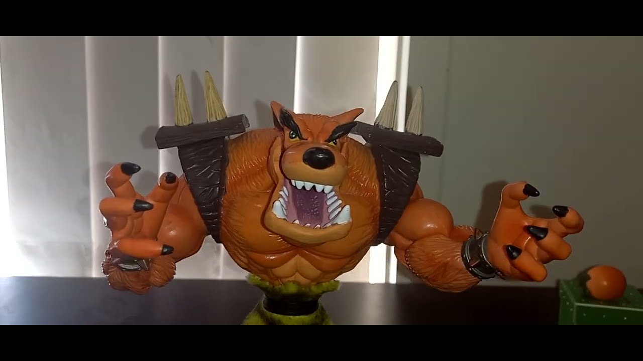 Crash Bandicoot Resaurus Figure Series 1 Tiny Review By Jcamera