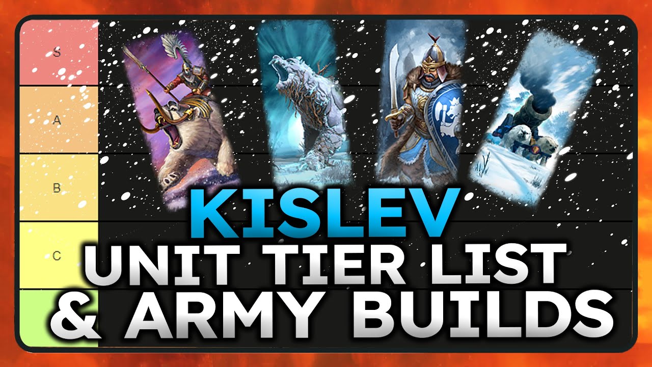 Kislev Unit Tier list and Army Compositions - Total war Warhammer 3