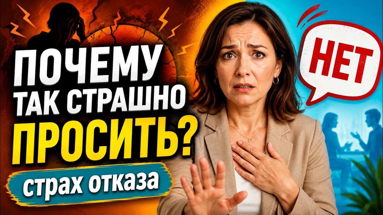 Почему СТРАШНО ПОПРОСИТЬ других о чем-то? Часть 2 - откуда берется УЖАС и ощущение КАТАСТРОФЫ?