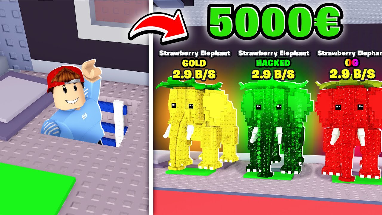 ABONNENT SCHENKT mir 5000€ BASE in STEAL A BRAINROT!