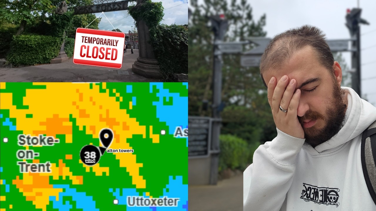 Я ехал 4 часа до курорта Alton Towers, и вот что произошло.