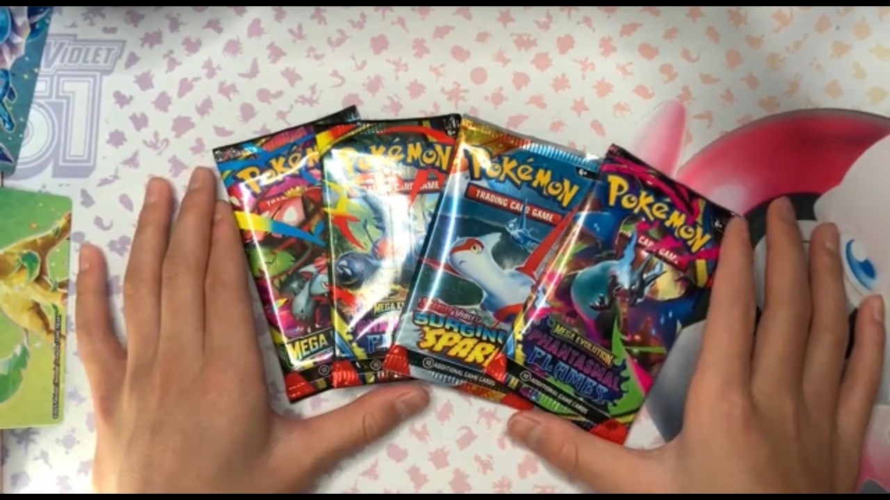 Ripping 4 Pokémon packs!#cardopening