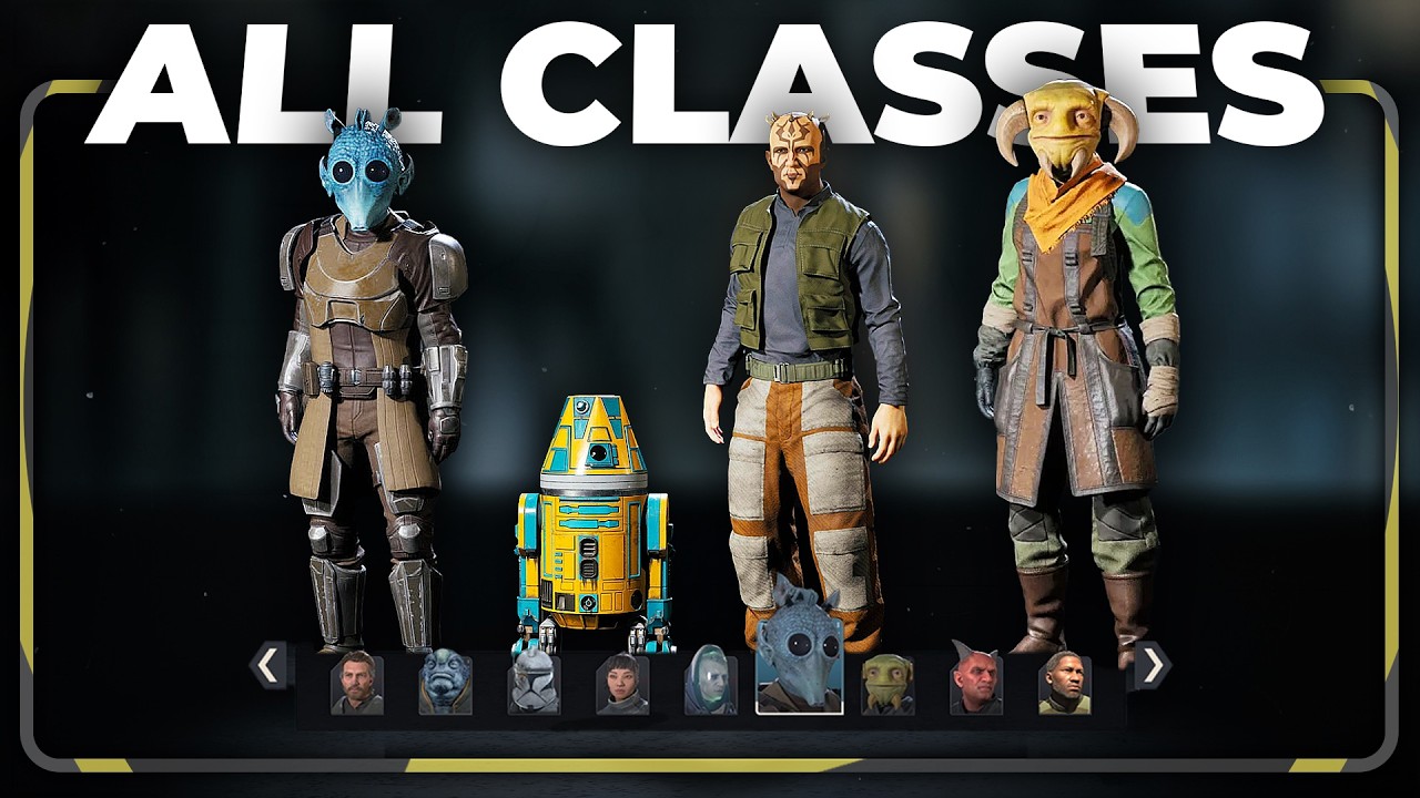 ВСЕ 12 КЛАССОВ в Star Wars Zero Company: полный разбор...