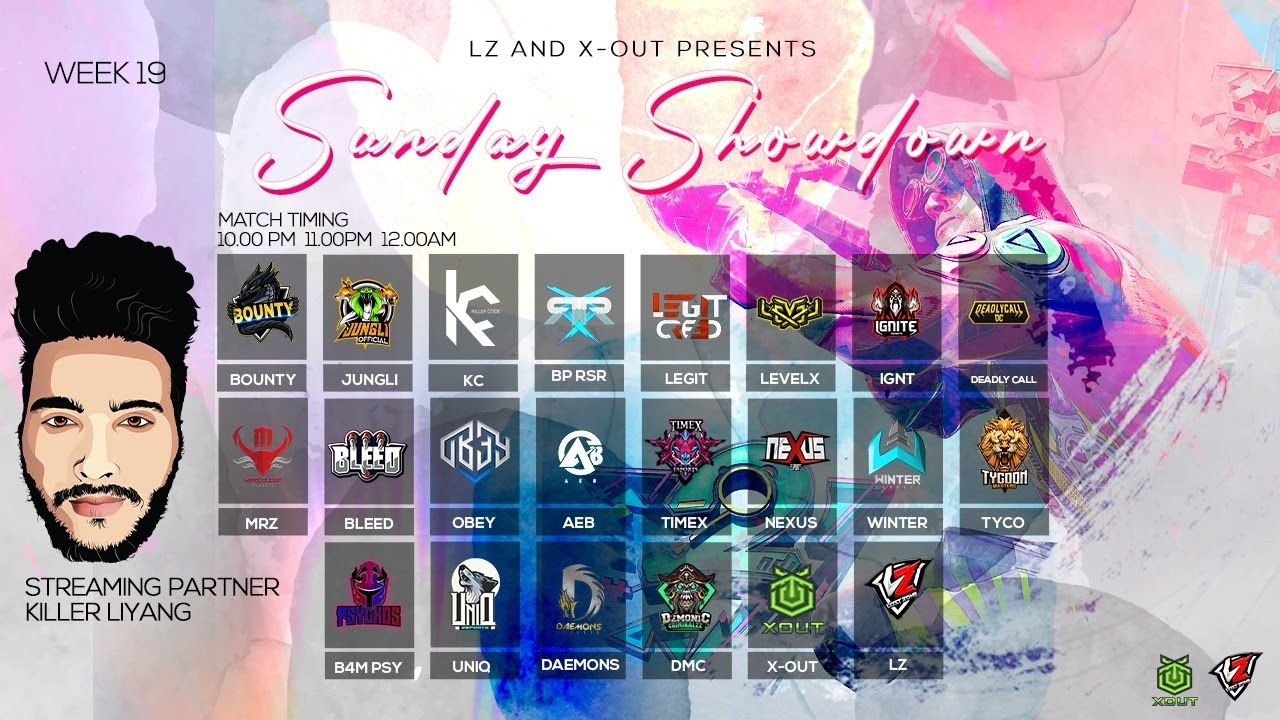 LZ X-OUT PRESENT  SUNDAY  SHOWDOWN | KILLER LIYANG