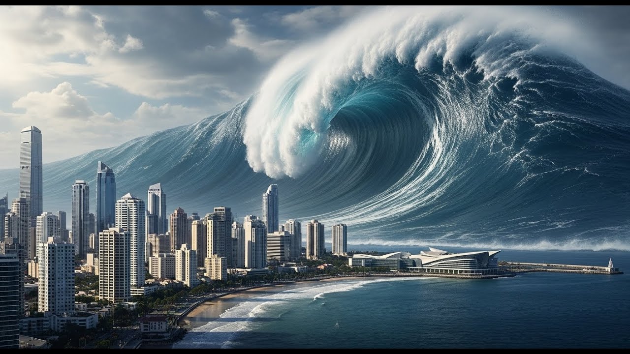 TSUNAMI ATTACK on China’s Biggest Cities 🌊 Shanghai Underwater! | Epic 4K Short Film