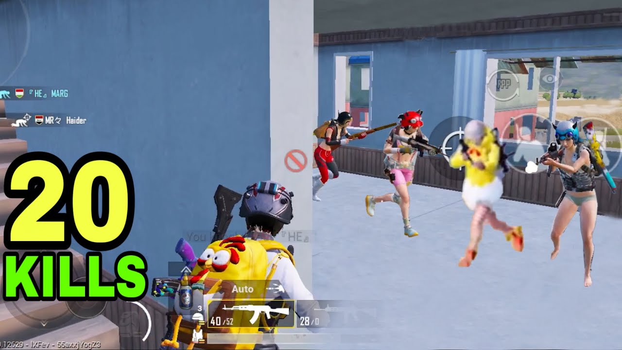 مواجهة رائعة في بوشنكي Best fight in Pochinki PUBG MOBILE