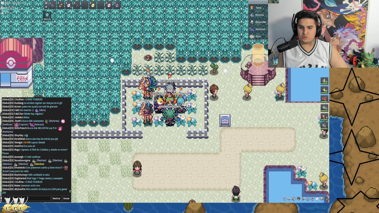 Cacería de Shinys! Raids y mas!!!  PokeMMO
