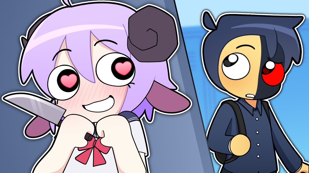 The YANDERE has a CRUSH on ME in Roblox!
