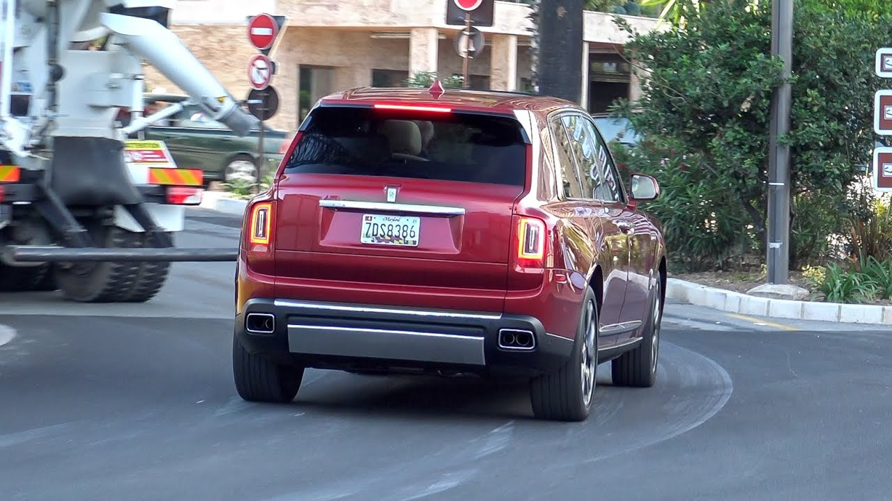 Rolls Royce Cullinan Driving in Monaco !